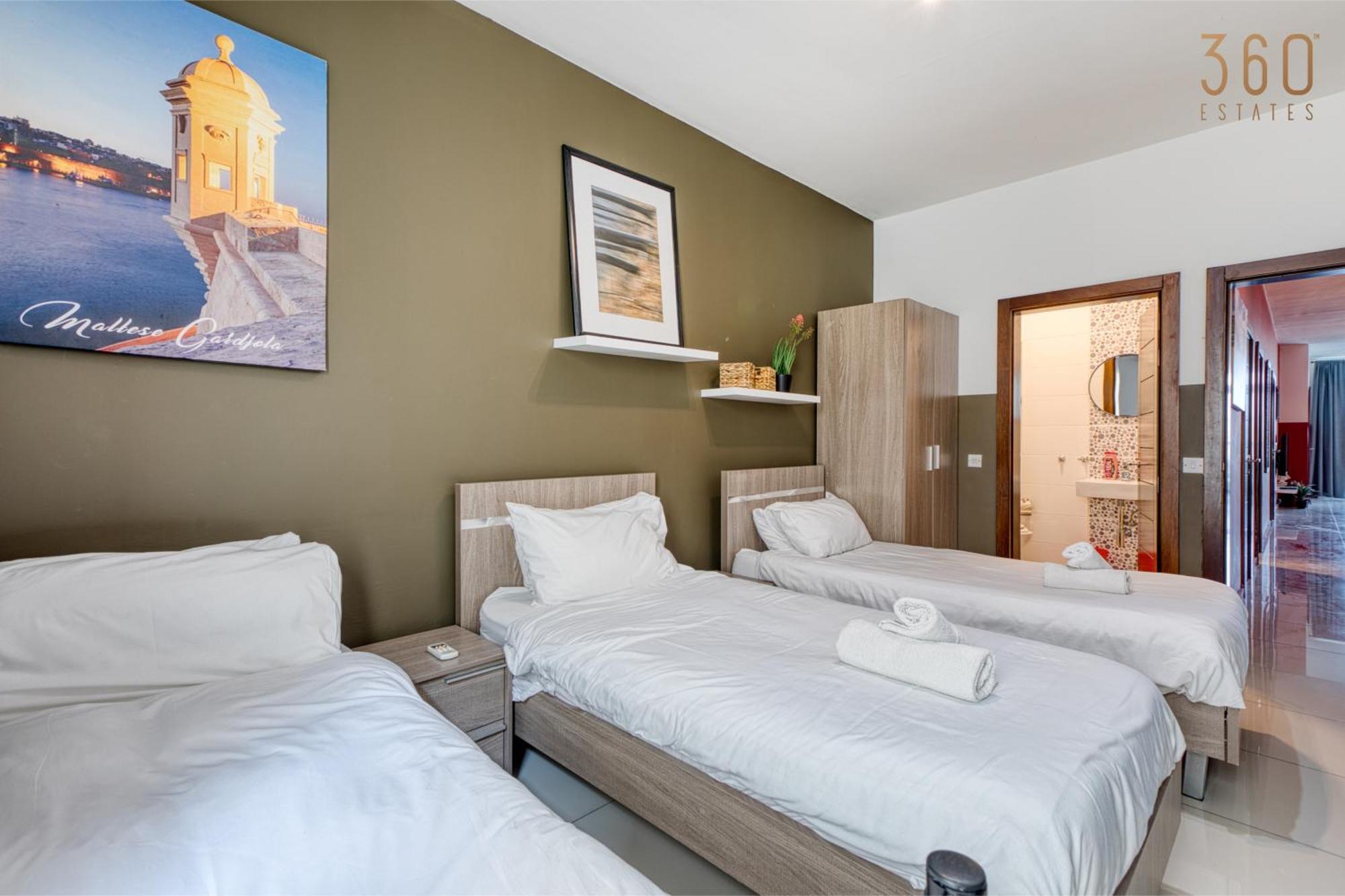 A Lovely 3 Bedroom, 3 Baths Home In The Centre Of Gzira By 360 Estates Екстериор снимка