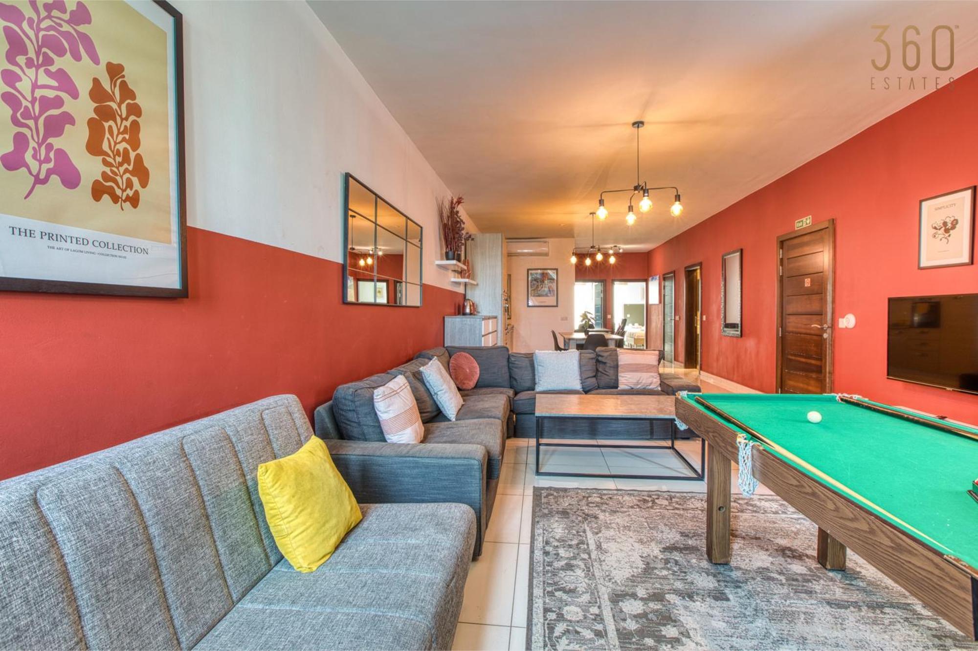 A Lovely 3 Bedroom, 3 Baths Home In The Centre Of Gzira By 360 Estates Екстериор снимка